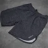 Mens gym cotton shorts Run jogging sports Fitness bodybuilding Sweatpants male profession workout training Brand short pants