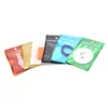 Colored + Clear Resealable Valve Zipper Plastic Retail Packaging Packing Bag Zip Lock Mylar Bag Ziplock Package Pouches