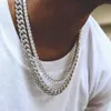 Hip Hop 2019 Gouden Ketting 1 Rij 5mm Ronde Cut Tennis Ketting Ketting 18 inch -24 Inch-28 inch Heren Punk Iced Out CZ CHINK Ketting