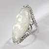 Retro Kolorowe Pierścień Shell Hollow Out Diamond Pierścień Prestiżowy Designer Biżuteria Kobiety Pierścionki Designer Pierścień Kobiet Biżuteria