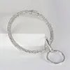 Färgglada Silikon Konstgjorda Diamant Smycken Armband Keychain För Tjej Kvinna Sport Armband Key Ring Stor O Keyring
