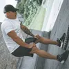 Shorts masculinos esportivos para corrida 2 em 1 calças curtas para treino masculino musculação jogging fitness roupas de verão