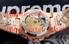 4 Estilo envío gratis Nautilus 5990/1A-001 Gold de rosa de 18k 40 mm Hombre automático Reloj mecánico Date de la muñeca Relojes de muñeca transparente