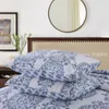 sets 3 stks bohemien stijl bloemen patchwork dekbed 100% katoen sprei volledige queen kingsize afdrukken bed cover gratis verzending AL