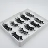 30Mm Long Styles 3D Real Mink Hair False Eyelashes To Make Eyelash Lengthening Version By Hand 10 Sets 818