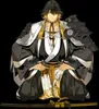 Touken Ranbu The Sword Dance Nagasone Kotetsu Breve parrucca cosplay Party Game