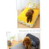 Dog Bed Cushion for Large Lovely Puppy Breathable House Pad Pet Nest Sofa Blanket Mat for Animals Y200330261U