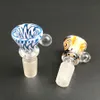 Made of high quality borosilicate glass NEW ARRIVE Bowls for bongs colored bowl 14&18 male very thick glass bowl for water pipe