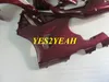 Custom Motorcycle Fairing body kit for KAWASAKI Ninja ZX-7R ZX7R 1996 2003 ZX 7R 96 97 02 03 Red white Fairings bodywork+gifts KZ17