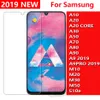 2.5d закаленное стекло экрана телефона протектор для Samsung Galaxy A10 A20 CORE A30 A50 A70 A80 A90 A9 A9PRO 2019 M10 M20 M30 M50 S10e стекло