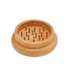 Nice Natural Wooden Herb Tobacco Grind Spice Miller Grinder Crusher Grinding Chopped Portable For Bong Smoking Tube Accessories DH6162614