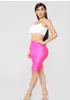 Fluorescent Color Solid Womens Skinny Shorts Sexy High Waist Slim Cycling Short Pants Sports Female Clothing free shipping