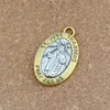 10st / lot st Jude Thaddeus Be för oss Alloy Charm Pendants för smycken som gör halsbandsfynd 29.5x47.5mm A-550