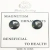 Svart Magnet Örhängen Meridianer Örhängen Ingen Hold Öronring Pierced Earring Magnetisk Slimming Healty Smycken