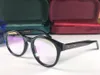 Monture de lunettes à lentilles claires en gros-cadre reconstituant les anciennes manières oculos de grau hommes et femmes lunettes de myopie montures 0350 avec étui