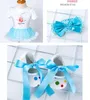 Ostern Baby Outfits Baby Mädchen Hase Strampler Dot Welle Schleife Beinwärmer Schuhe 3PCS Sets Cartoon Kaninchen Mädchen Kleidung Sets Boutique Kinder Kleidung