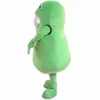 Professional custom Green Germ Mascot Costume Cartoon Green Bacteria Animal Character Clothes Christmas Halloween Party Fancy Dress