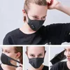 Ice Silk Face Mask com esponja de válvula respirável Proteger máscara de boca A respiração Válvula de respiração Filtro Unisex Washable Poeira Máscaras