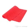 En gros Rouge Pyramide Pan Antiadhésif Silicone Tapis De Cuisson Moule Tapis De Cuisson Four Plateau De Cuisson Livraison Gratuite