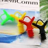 Bar Tools Soy Oil Bottle Silicone Double Mouth Bottle Stopper Wine Sauce Pour Liquid Nozzle Kitchen Accessories ZC2064