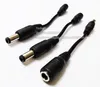 Straight DC 5.5x2.5mm Male to 4.8x1.7mm Female Power Plug Cable / Cord About 10CM/20PCS