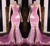 Elegant Sweetheart Mermaid Prom Dresses Long High Split Sweep Train Formal Party Cheap Simple Evening Wear Gowns BC1231