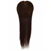 Бразильская Virgin человеческих волос 6 * 12 волос тупею Наращивание волос Natural Color, коричневый цвет, 3шт один лот, бесплатная доставка