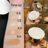 Almofada da Fundação de Marca Soleil Glow Tone Up $ PF40 hidratando compacta maquiagem