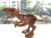 Mini figurki jurajski park dinozaurów blokuje 8pcs dużo velociraptor tyranosaurus rex budowanie zestawów