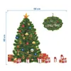 Merry Christmas Removable Wall Stickers Gree Christmas Tree Living Room Sticker