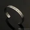 Bracelet de créateur de luxe bracelet en argent pour femmes évider lettres bracelet de manchette couple ouvert pulsera bijoux bijoux fins5915222