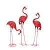 Eisenkunst, roter Flamingo, für Hochzeit, Straße, Party, Dekoration, Kunsthandwerk, Simulation, Tierfotografie, Fenster, Einkaufszentrum, Dekoration, Requisiten