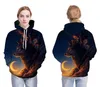 패션 3D 여성 남성이 071을 후드 후드 운동복 캐주얼 풀오버 남여 가을 겨울 스트리트 야외 착용을 인쇄