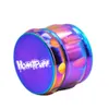 New Drum Metal Smoking Herb Grinders Concave Dry Herb Grinder Diameter 63MM 4 Layer Aluminum Alloy Diamond Teeth Tobacco Miller5427835