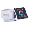 Variateur de contrôleur d'écran tactile LED RGBW pour bandes lumineuses DC12-24V 5050 LED