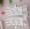 Gants de décoration de fête gants de dentelle de mode sexy femmes dame pure cinq doigts gants SPF50 lecteur antidérapant 5 couleurs fête cadeaux de Noël