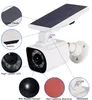 Simulering Surveillance Camera Solar Light 8LED 20LED PIR INFRARED MOTION SENSOR Vägglampa Vattentät Utomhus Garden Street Security Light