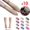 Socks & Hosiery 10pairs/set Sexy Ultrathin Transparent Silk Short For Women Summer Ankle Elastic Skin Candy Color Nylon Female1