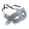 Maschera di pizzo da donna sexy Maschere veneziane Masquerade Ball Party Carnival Face Cerimonia di laurea Party Half Mask