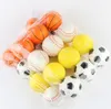 Baseball Soccer Basketbal Toy Spons Ballen 6.3cm Soft PU Foam Ball Fidget Relief Toys Nieuwigheid Sport Speelgoed Voor Kinderen GGA1868