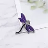 Süße Libelle Tier Emaille Pin Brosche Abzeichen Denim Jacken Hemd Kragen Revers Pin Abzeichen Kleidung Schmuck