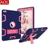 Originele Silicon + PC-Armor Schokbestendige Heavy Case voor iPad 10.2 2021 9.7 PRO AIR2 10.5 11 Mini 1/2/3/4/5