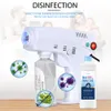 Household Blue ray Sterilizer Nano steam gun electric Hair Nano Spray Gun for disinfection and hair care