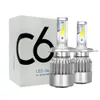 C6 H1 H3 LED المصباح المصباح H7 LED أضواء السيارة H4 880 H11 HB3 9005 HB4 9006 H13 6000K 72W 12V 7200LM السيارات المصابيح الأمامية