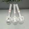 Tubos de fumantes aeecssories Glass glangs bongos coloridos logotipo de desenho animado mini pote de vidro