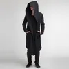 Hommes Hoodies Mode Hommes Trench Coat Streetwear À Capuche Long Survêtement Punk Style Casual Femmes Manteau Veste Sweat Hiver 3XL