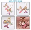 2 colori gioielli per bambini collana sirena Starfish pendente collana ragazza ragazza ragazza lunga catena colla per partito gioielli regalo