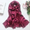 Square Solid Plain Silk Scarf 100% Ren Silk Wrap Shawl Lady Women 16Colors 41.3INCH # 4174