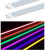 Color LED tube 4ft G13 T8 led color lamp T8 ultra bright red blue yellow fluorescent pink bar colorful tubes AC100-265V