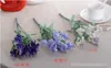 Romantische Provence Decoratie Lavendel Kunstbloemen Bloem Boeket Hoofdsimulatie Lavendel Bloemen Hoge Kwaliteit GB577